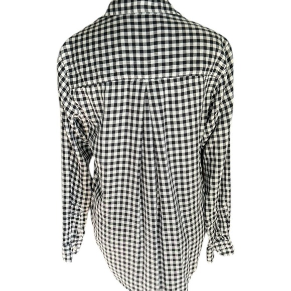 Grayson x Anthropologie -  The Hero Plaid Button Down Shirt Sz XS - Picture 4 of 7